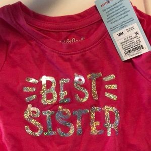 Cat & Jack Shirts & Tops - Best Sister matching set! Cat & Jack Shirts & Tops - Best Sister matching set!